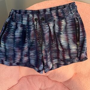 Athleta Women's Blue and Purple Athletic Shorts